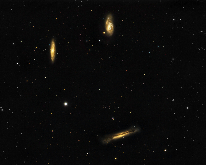 M 65, M 66 und NGC 3628